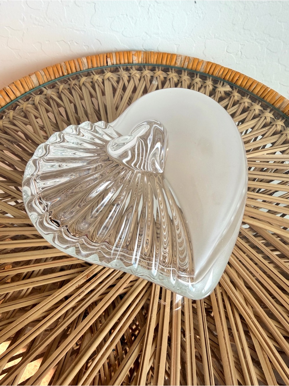 Vintage Mikasa Allure Satin Heart Trinket Box